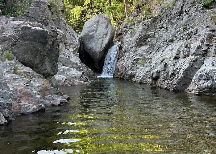 Lüks kamp alanı Tipi Nature A L'ombre Des Tilleuls A En Cevennes